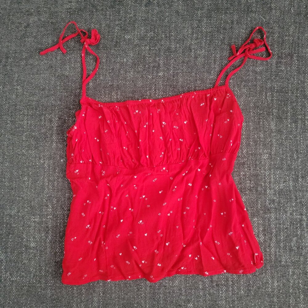 Sunday Best | Heart Print Tank Top